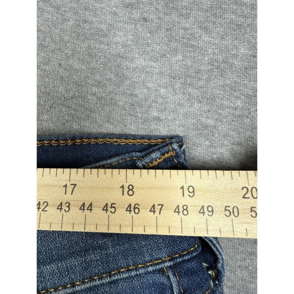 True Religion Section Skinny Flap Pocket Men’s Blue Jeans Size *ALTERED 36x26 - Picture 6 of 8